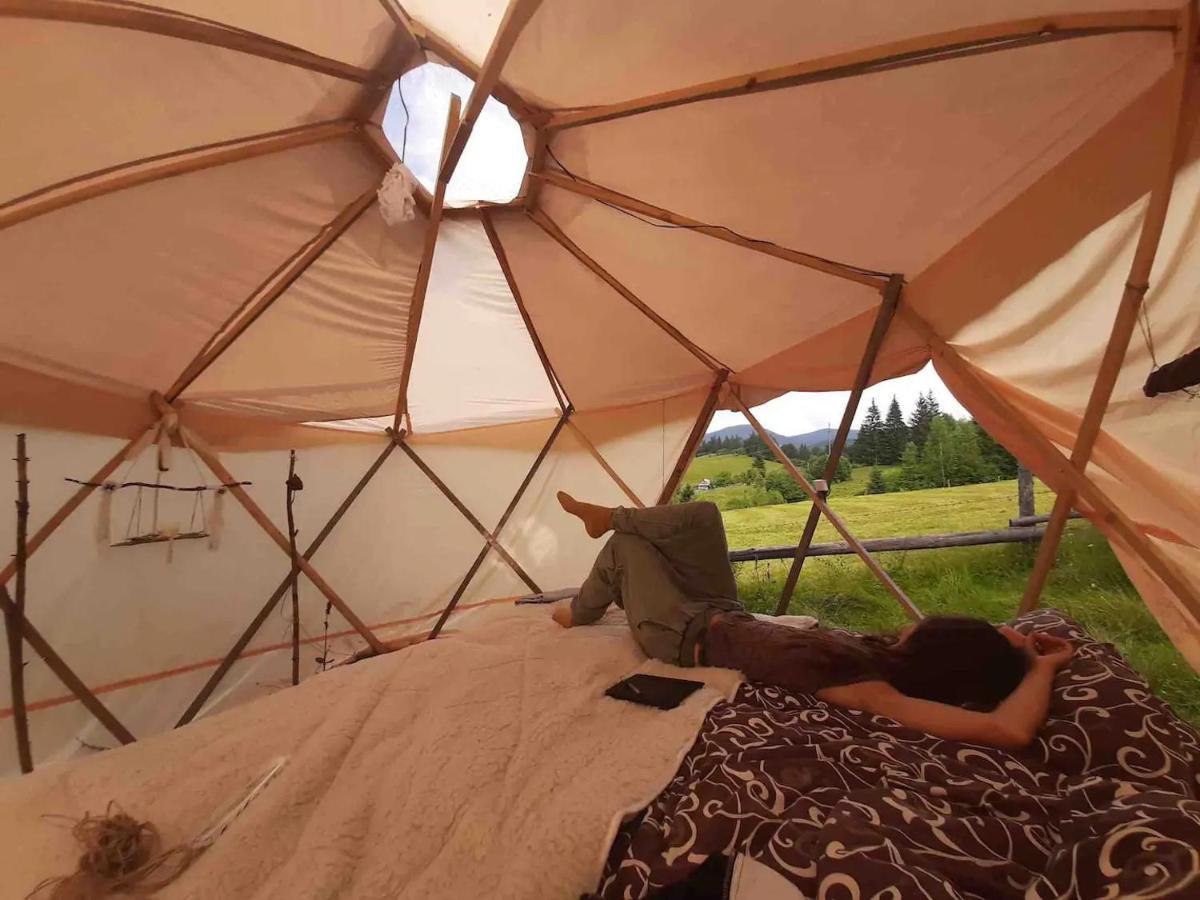 Eco Glamping - Carpathians. Retreat Hub Dzin Space Verkhovyna Exterior photo